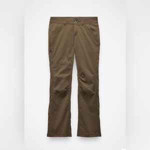 🏔️ Prana Halle Stretch Zion Pants Brown 8 UPF 50 Hiking Outdoor